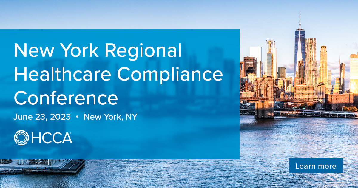 2023 New York Regional Healthcare Compliance Conference Overview