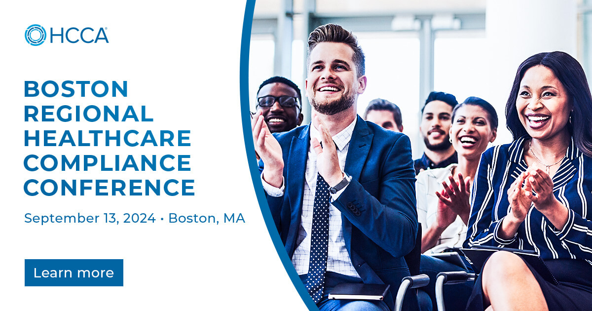 2024 Boston Regional Healthcare Compliance Conference HCCA Official Site